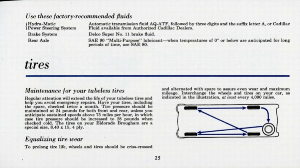 1959 Cadillac Eldorado Owners Manual Page 31